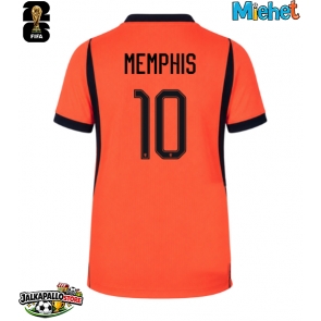 Alankomaat Memphis Depay #10 Kotipaita MM-kisat 2026 Lyhythihainen